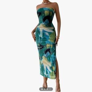 Women maxi bodycon dress